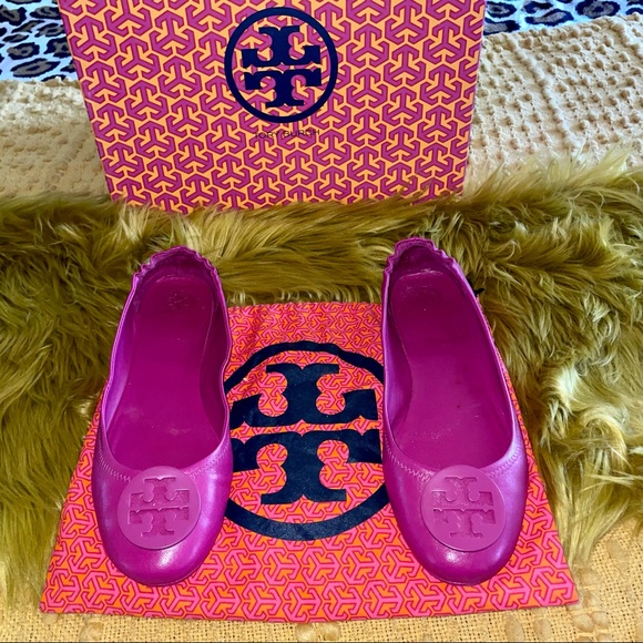 Tory Burch Shoes - Authentic Tory Burch Leather Ballet Flats
